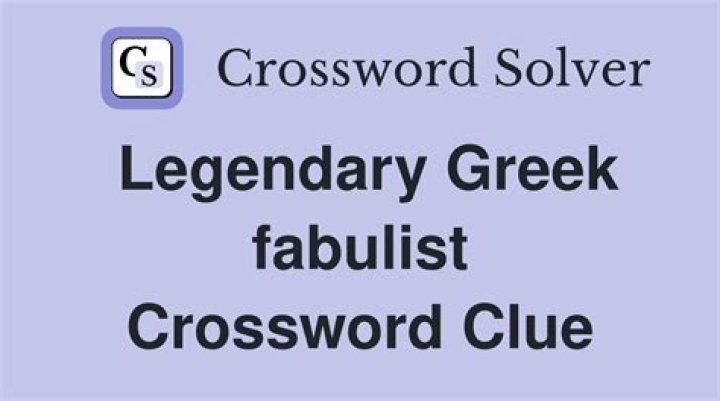 Fabulist’s fabulations crossword clue NYT