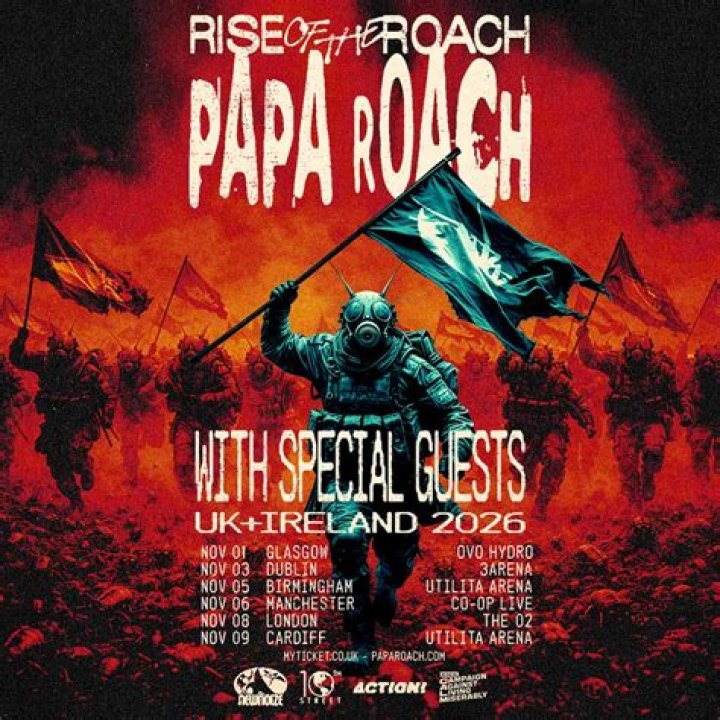 Papa Roach Members, Tour, Information, Facts