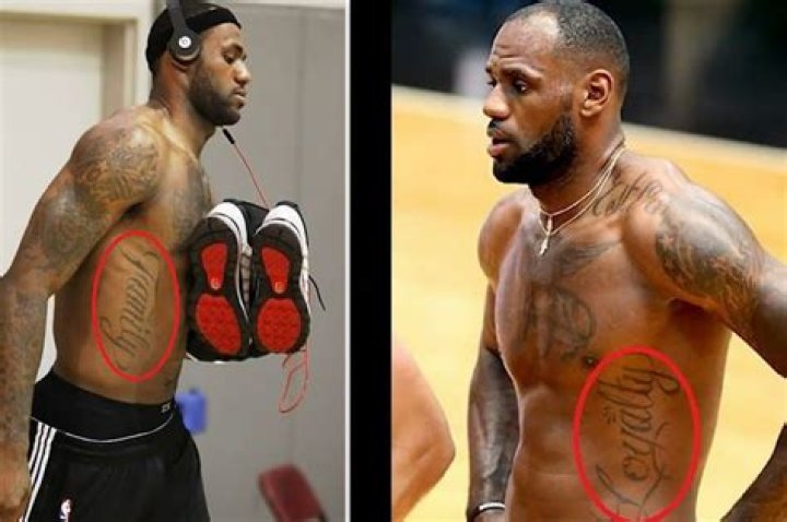The Truth Behind LeBron James' Tattoos