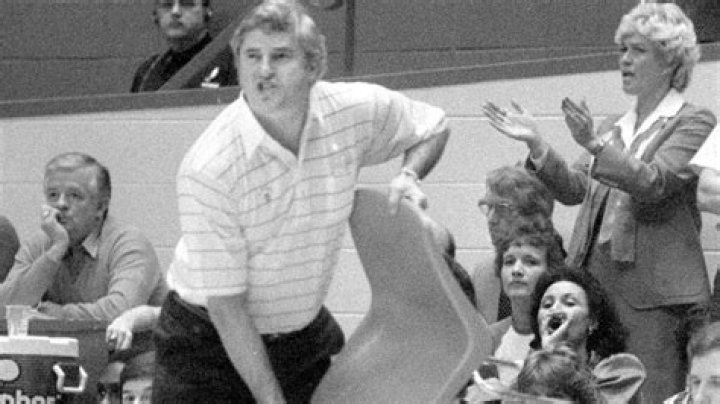 Unveiling The Story Behind The Iconic "Bobby Knight Chair Throwing Gif Meme"